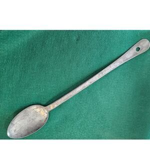 Vintage large (1940's) serving spoon 17 inch